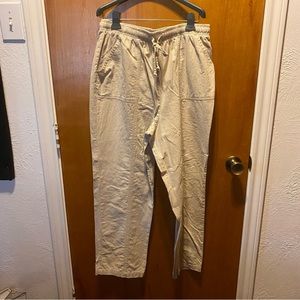 Blair Tan Cotton Pants